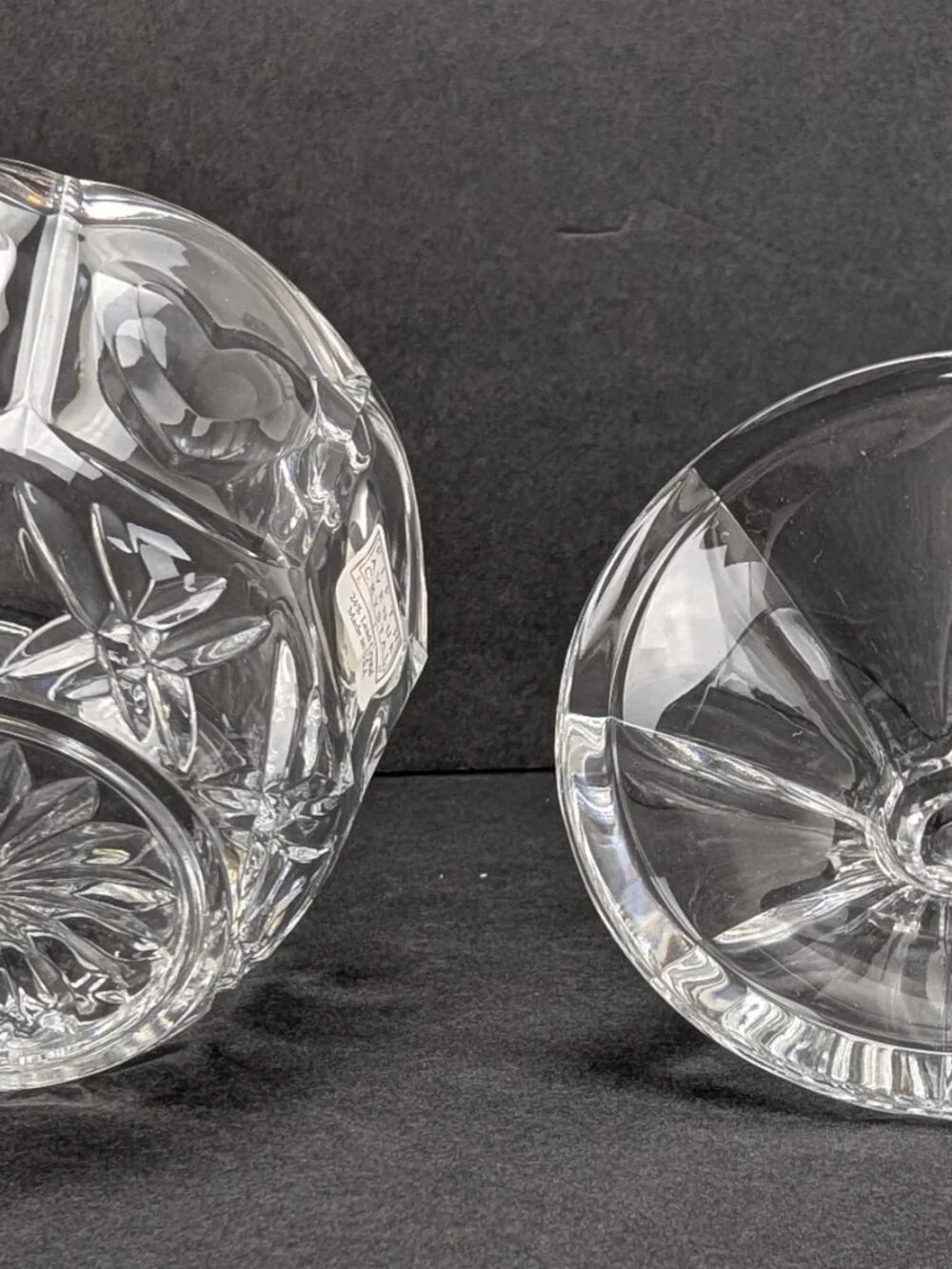 Vintage Fifth Avenue Lead Crystal Cherish 6-1/4